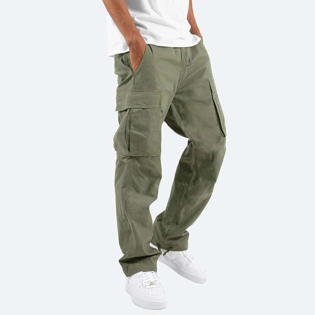 Pantalon Cargo Homme Confortable avec Poches Pratiques – Idéal pour Tenue Décontractée ou Formelle