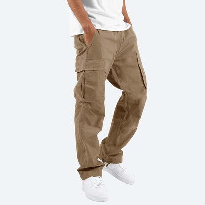 Comfortable Men's Cargo Pants with Practical Pockets – Ideal for Casual or Formal Wear