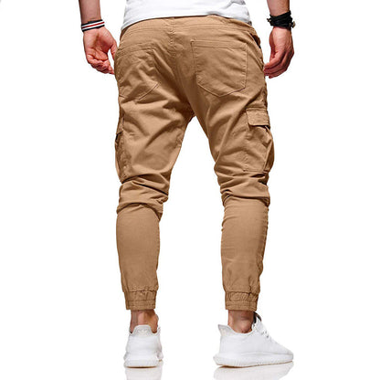 Men's Breathable Cargo Pants with Multiple Pockets for Urban and Outdoor Adventures