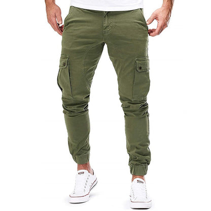 Men's Breathable Cargo Pants with Multiple Pockets for Urban and Outdoor Adventures