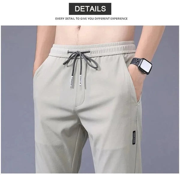 Stretch Pants for Men in Soft Fabric – Comfort and Flexibility for Casual Activities
