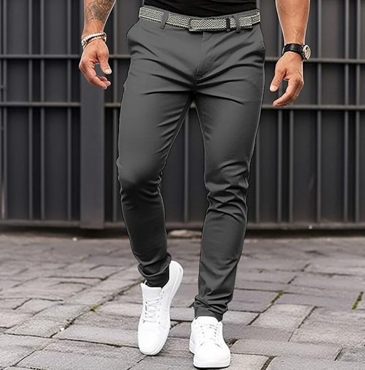 Summer pants for men in quality fabric, comfortable and versatile fit – Sizes S to 3XL