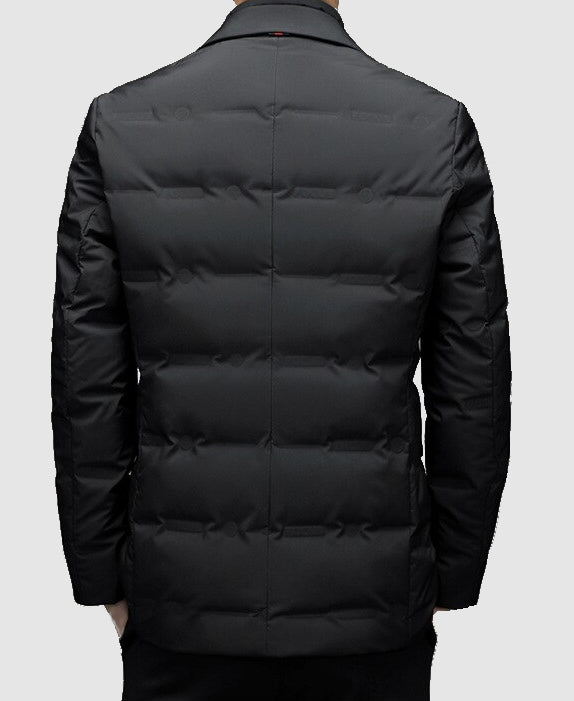 Parka Men's Fitted and Quilted – Stylish for Winter