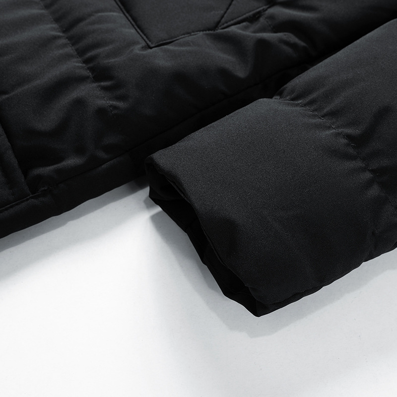 Parka Long Waterproof for Men with Hood and Synthetic Insulation