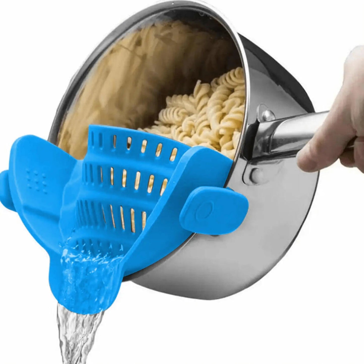 Passoire à clipser réglable pour casseroles et bols – Ustensile de cuisine pratique