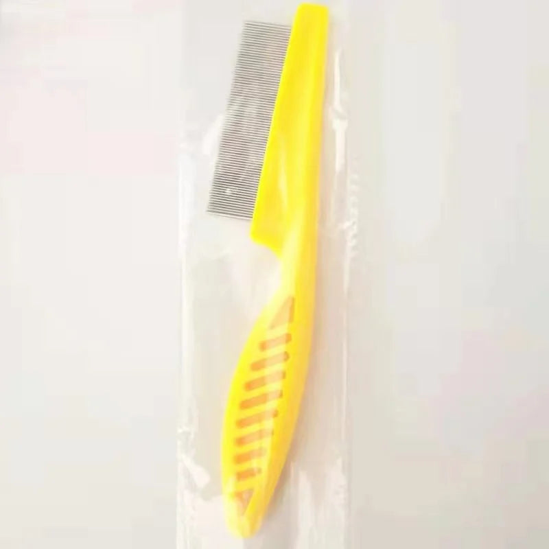 Stainless Steel Grooming Comb for Cats and Dogs – Anti-Flea Brush and Massage Tool