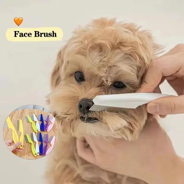 Stainless Steel Grooming Comb for Cats and Dogs – Anti-Flea Brush and Massage Tool