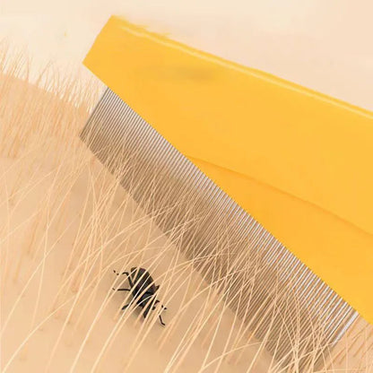 Stainless Steel Grooming Comb for Cats and Dogs – Anti-Flea Brush and Massage Tool