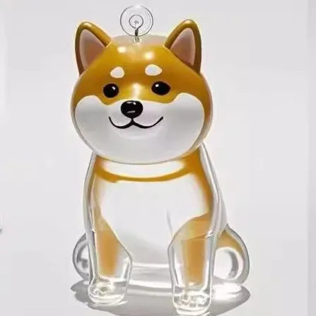 Pendentif en Résine Transparent avec Poils de Chien – Porte-clés et Charme de Sac Élégant et Compact