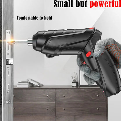 Cordless Electric Drill and Screwdriver 3.6 V – Compact Tools with 1800 mAh Battery and LED Lighting