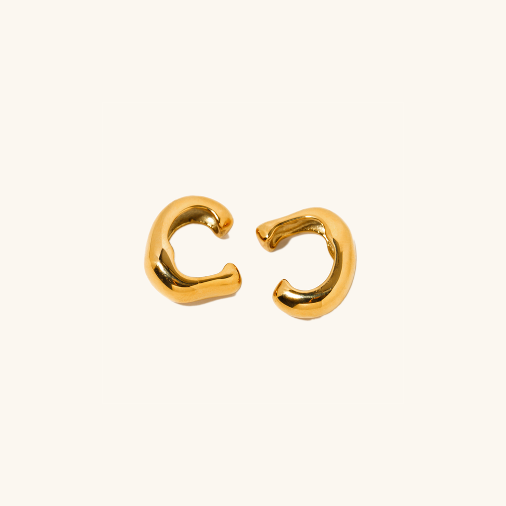 Boucles d'Oreilles Femme Or 18K Pendantes Acier Inoxydable Hypoallergéniques