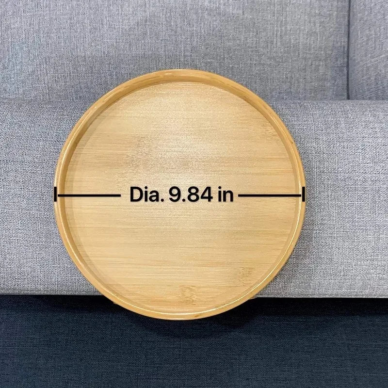 Plateau en Bambou pour Accoudoir de Canapé – Support Pratique Écologique pour Snacks et Boissons