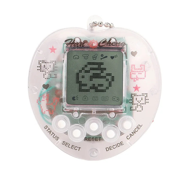 Kawaii Rainbow Game Console Keychain in Zinc Alloy – Unique and Trendy Harajuku Accessory