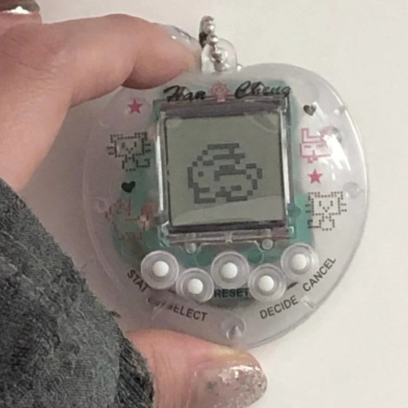 Kawaii Rainbow Game Console Keychain in Zinc Alloy – Unique and Trendy Harajuku Accessory