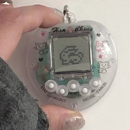 Kawaii Rainbow Game Console Keychain in Zinc Alloy – Unique and Trendy Harajuku Accessory