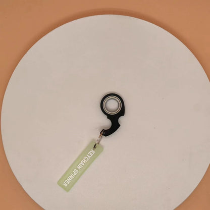 Metal Fidget Spinner Keychain – Compact Ergonomic Anti-Stress Toy for Stress Relief