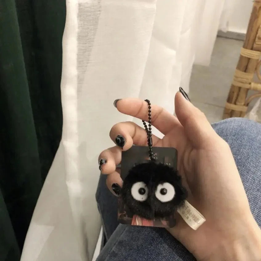 Zinc Alloy Keychain with Soft Elf Pendant - Durable and Fun Bag and Key Accessory