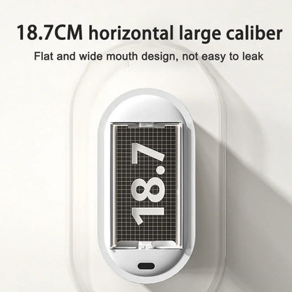 Automatic Wall-Mounted Trash Can with Sensor - 7/9 L for Compact Spaces - Practical and Hygienic Plastic Design