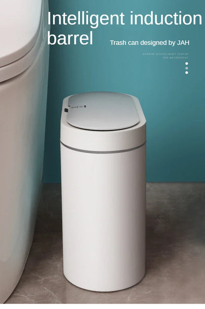 Intelligent Sensor Trash Can 8L for Kitchen and Bathroom – Compact and Waterproof