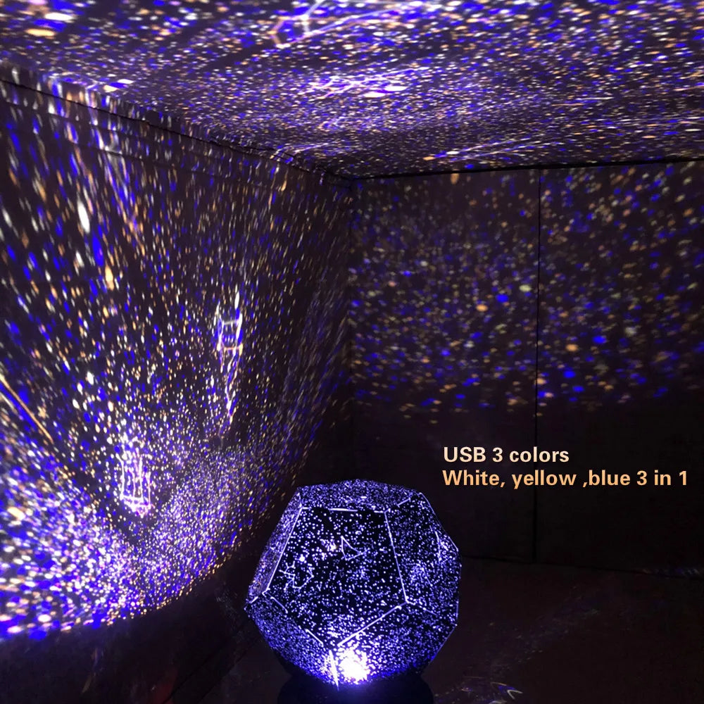 Projecteur d'Étoiles Galaxy pour Enfants avec Télécommande – Décoration de Chambre Étoilée
