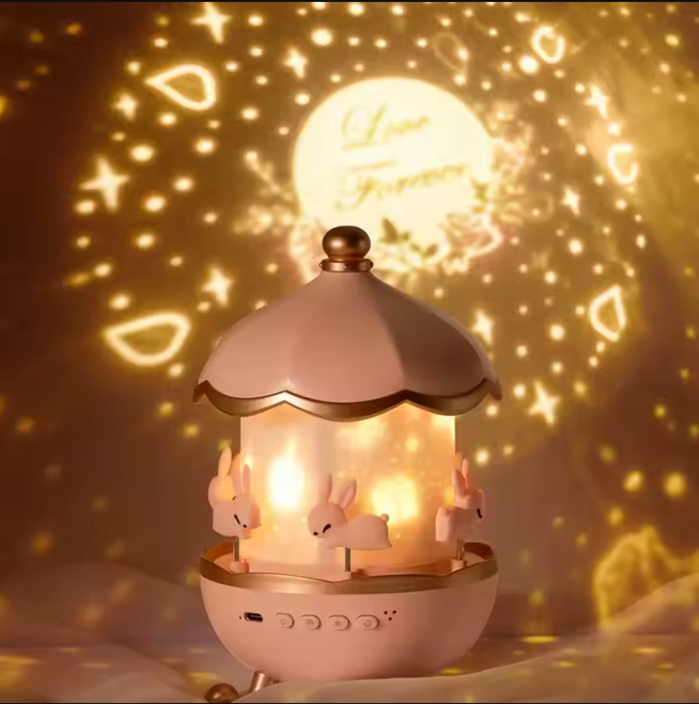 Projecteur de Nuit Amélioré avec 12 Thèmes et Connectivité Bluetooth – Lumière Apaisante pour Enfants