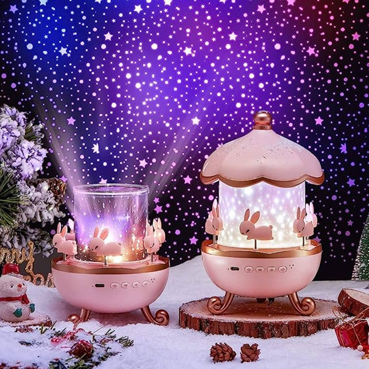 Projecteur de Nuit Amélioré avec 12 Thèmes et Connectivité Bluetooth – Lumière Apaisante pour Enfants