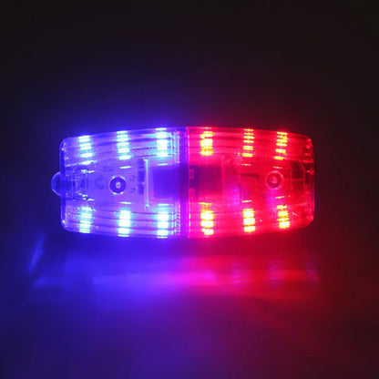 Prowler Shoulder Clip Light | Red Blue LED Safety Light