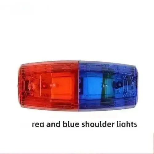 Prowler Shoulder Clip Light | Red Blue LED Safety Light