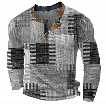 Patterned Sweater for Men – Comfort and Elegance for Casual Outfits