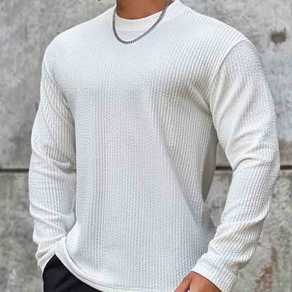 Fitness Sweater for Men Moisture Wicking - Ribbed Silhouette and Optimal Comfort