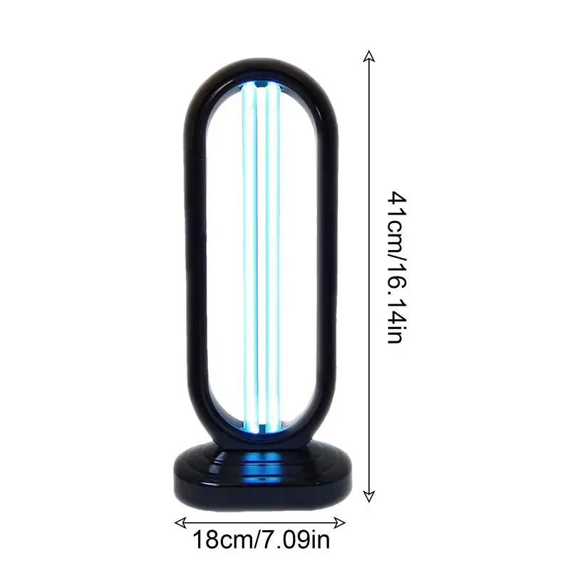 Purificateur d'Air UV Élégant avec Fonction Lampe – Purification Efficace pour Espaces de Vie Sains, Design Compact et Silencieux