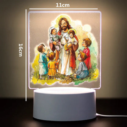 Radiant 3D Night Light | USB Powered, Multi-Color LED Night Lamp