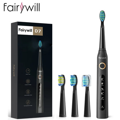 Rechargeable Sonic Electric Toothbrush with Waterproof Design and USB Charging – FW-507 Model