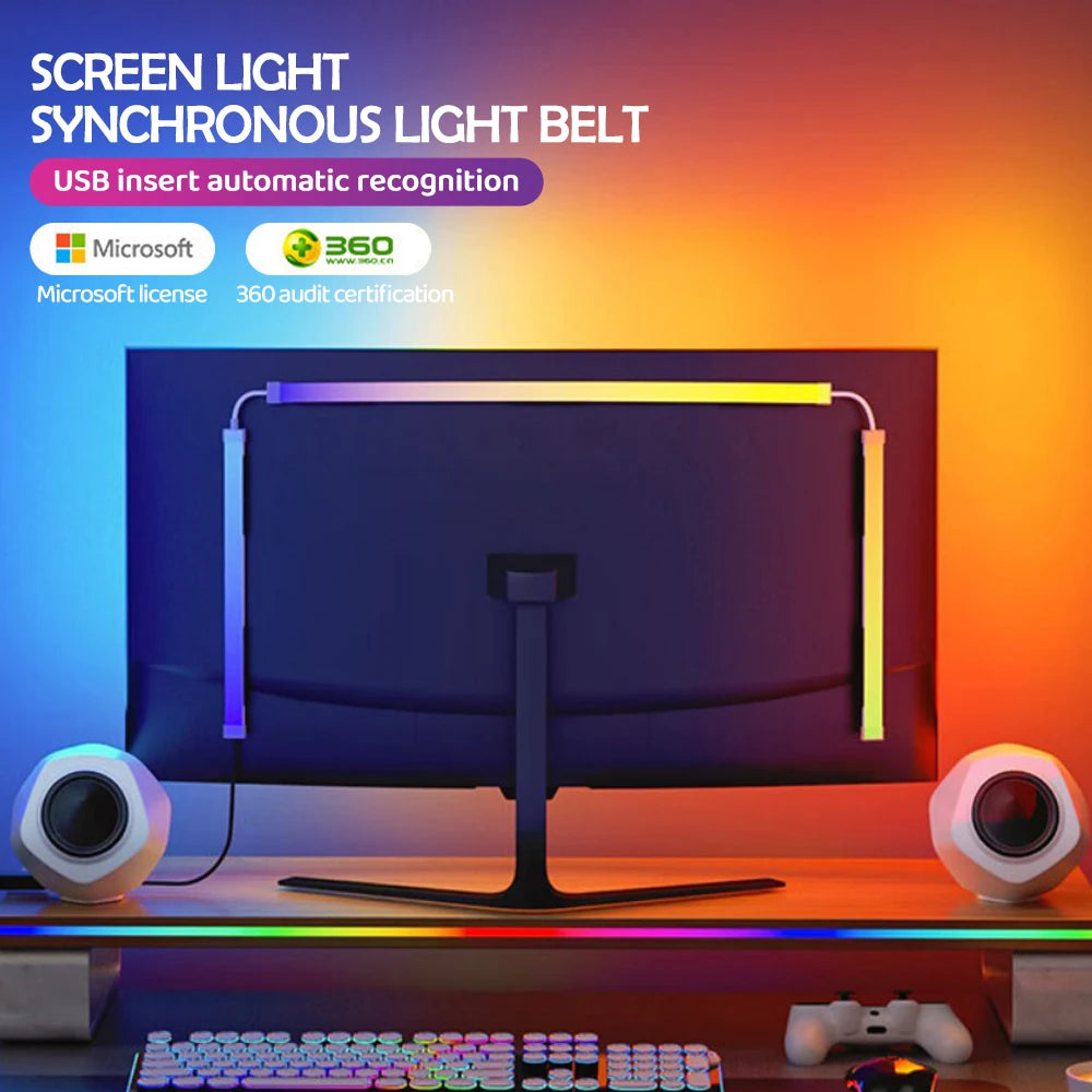 Robo LED Strip Lights for PC | Smart RGB Ambient Lighting, App Control