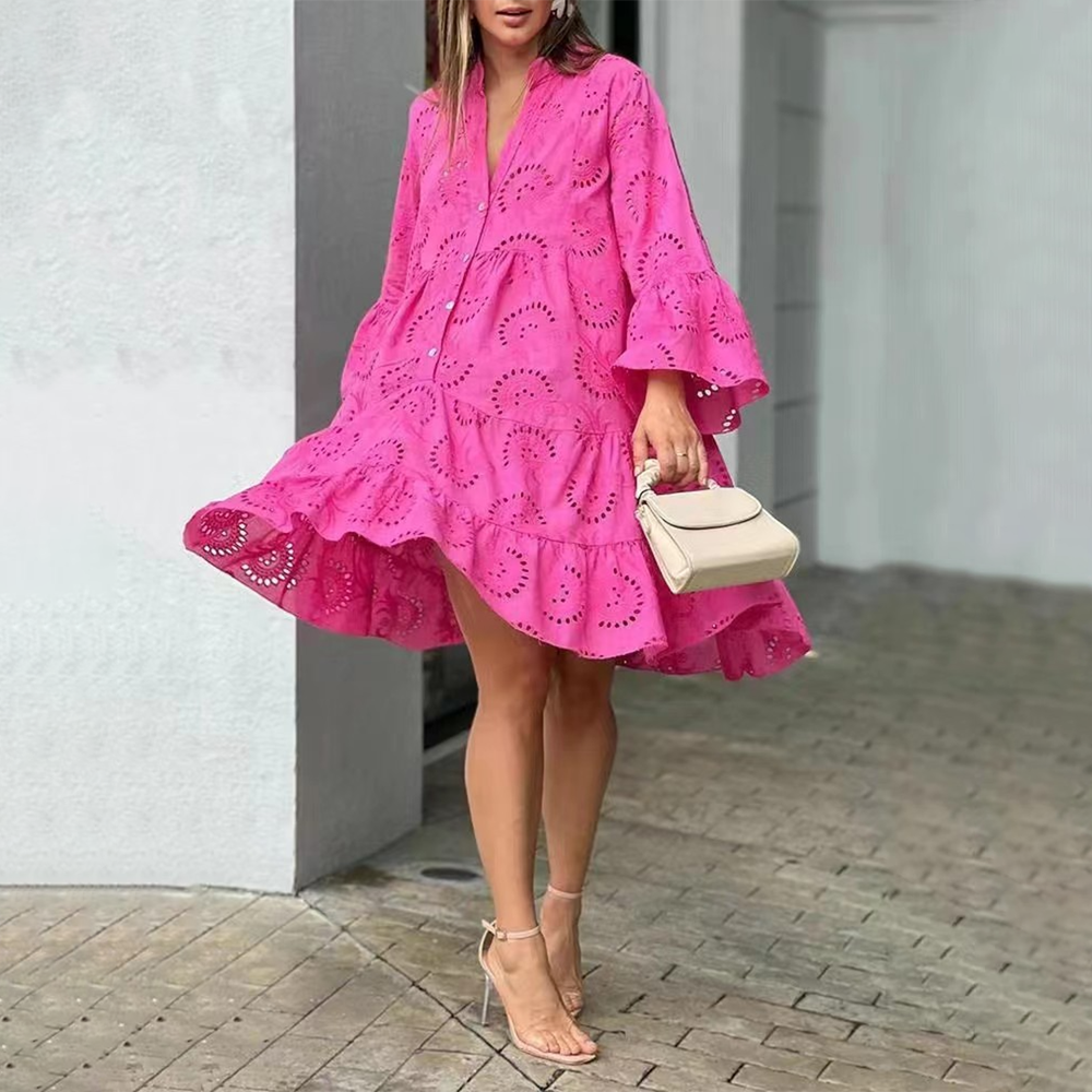 Robe d'été fluide et élégante pour femme – Tissu léger, coupe féminine, style chic idéal pour l'été