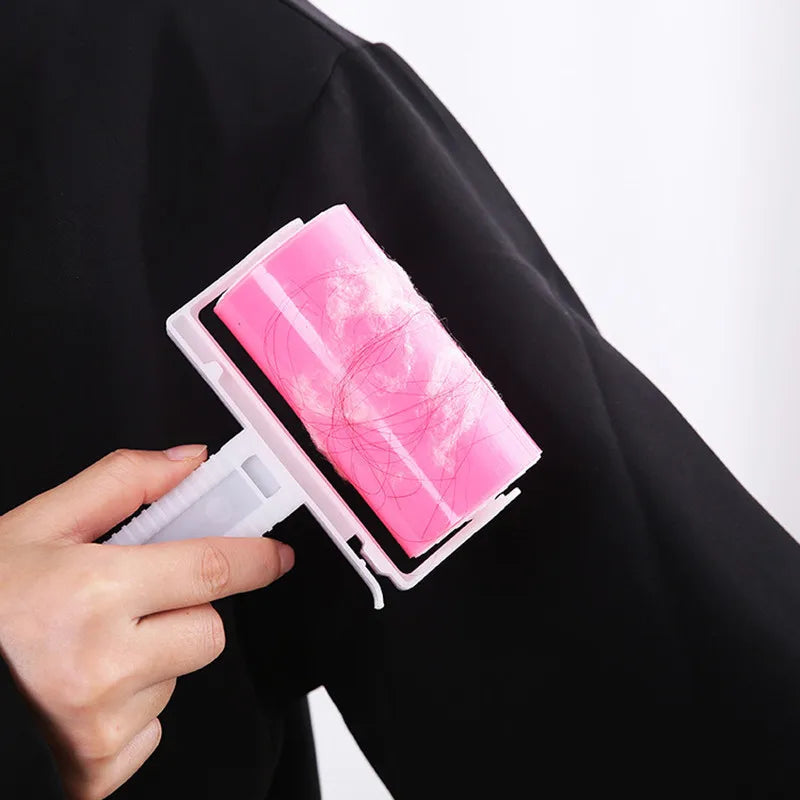 Reusable Eco-Friendly Sticky Roller for Pet Hair Removal – Super Sticky, Compact and Washable