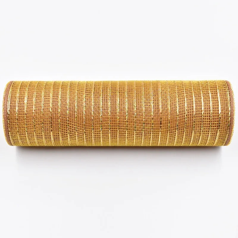 Christmas Tulle Ribbon for Tree Decoration – 26 cm Plastic Mesh Roll