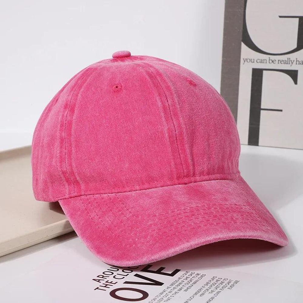 Casquette Femme Minimaliste Ajustable en Couleur Neutre – Élégante et Confortable pour un Look Casual