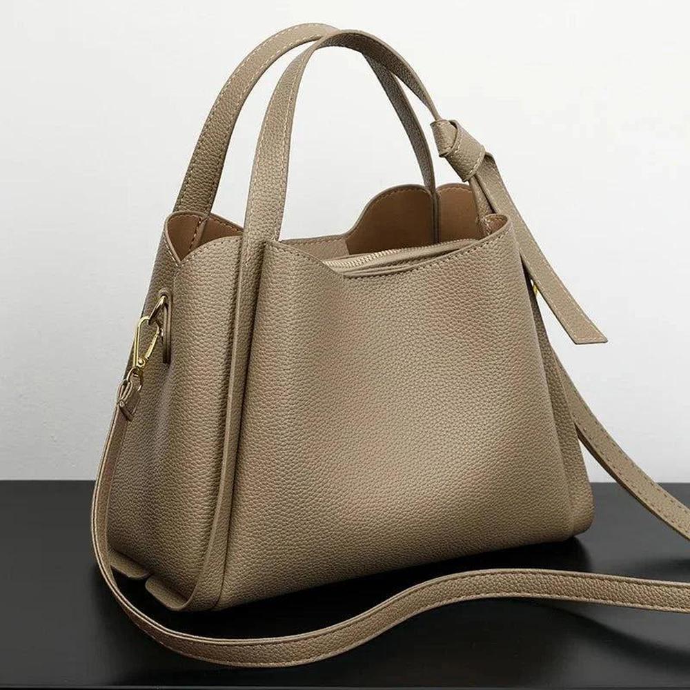 Sac Bandoulière Femme Sophie en Cuir Synthétique - Élégant, Pratique, Bandoulière Ajustable, Intérieur Spacieux - Noir