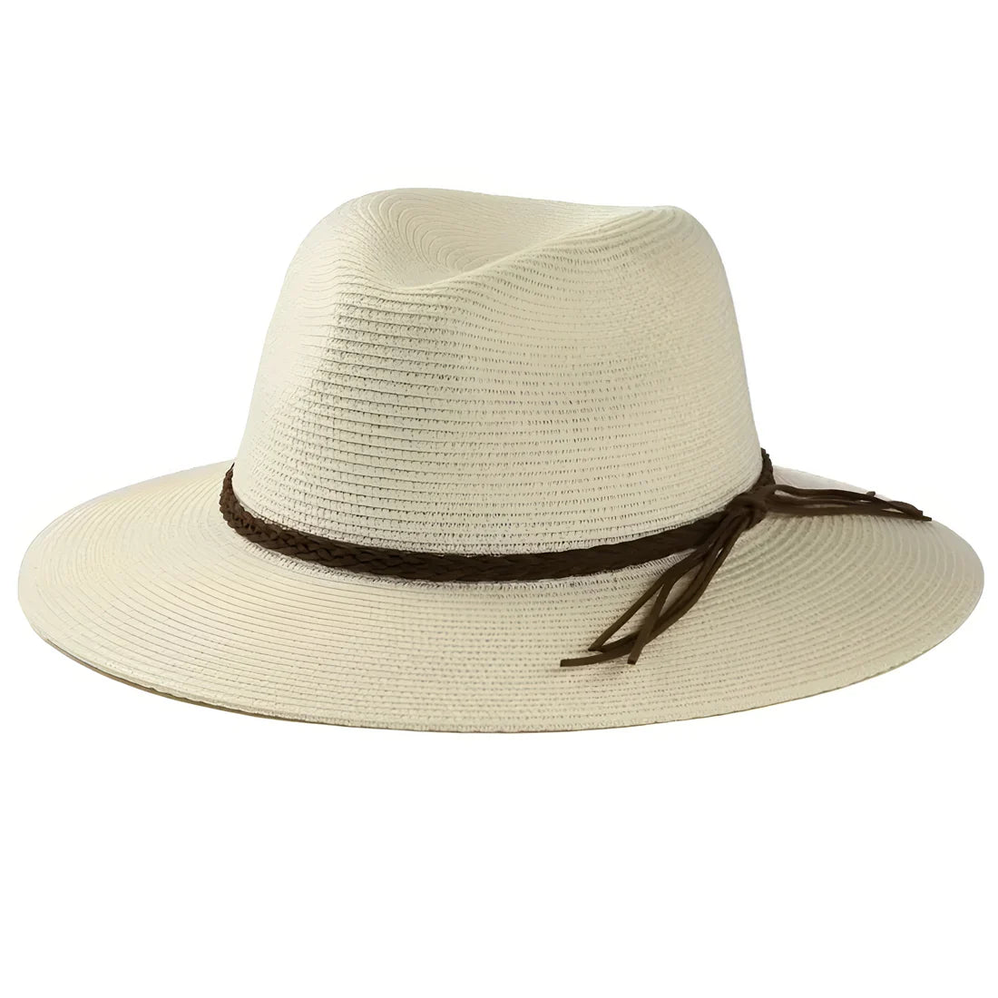Chapeau de Paille Pliable Ajustable pour Femme – Accessoire Estival Léger avec Protection Solaire