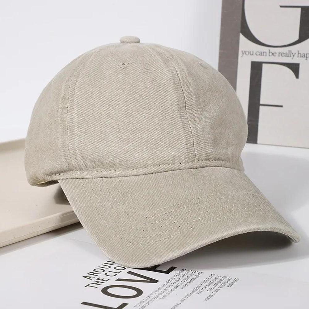 Variant image for Casquette Femme Minimaliste Ajustable en Couleur Neutre – Élégante et Confortable pour un Look Casual-6