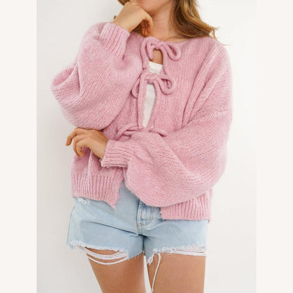 Women's Sleeveless Vest in Soft Polyester – Bright Pink, Casual Style with Playful Details