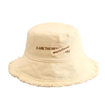 Adjustable Cotton Sun Hat UV Protection for Men and Women - Trendy Sun Protection