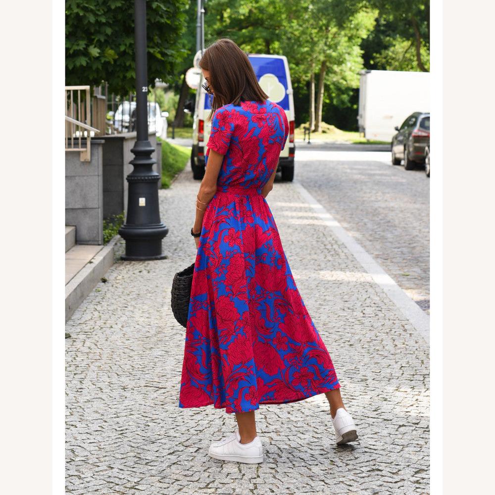 Robe Longue Femme Élégante en Tissu Doux et Respirant – Confort Optimal pour Toutes Occasions