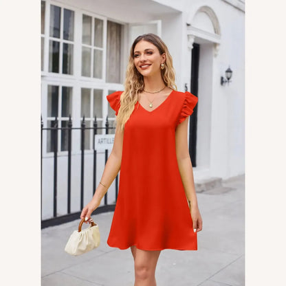 Elegant Airy Long Dress for Women in Lightweight Fabric – Ideal Evening Dress for Summer and Special Occasions