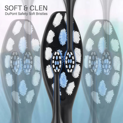 SUBORT S7 Sonic Electric Toothbrush with Smart Timer and IPX7 Waterproof – 5 Modes, Replaceable DuPont Heads