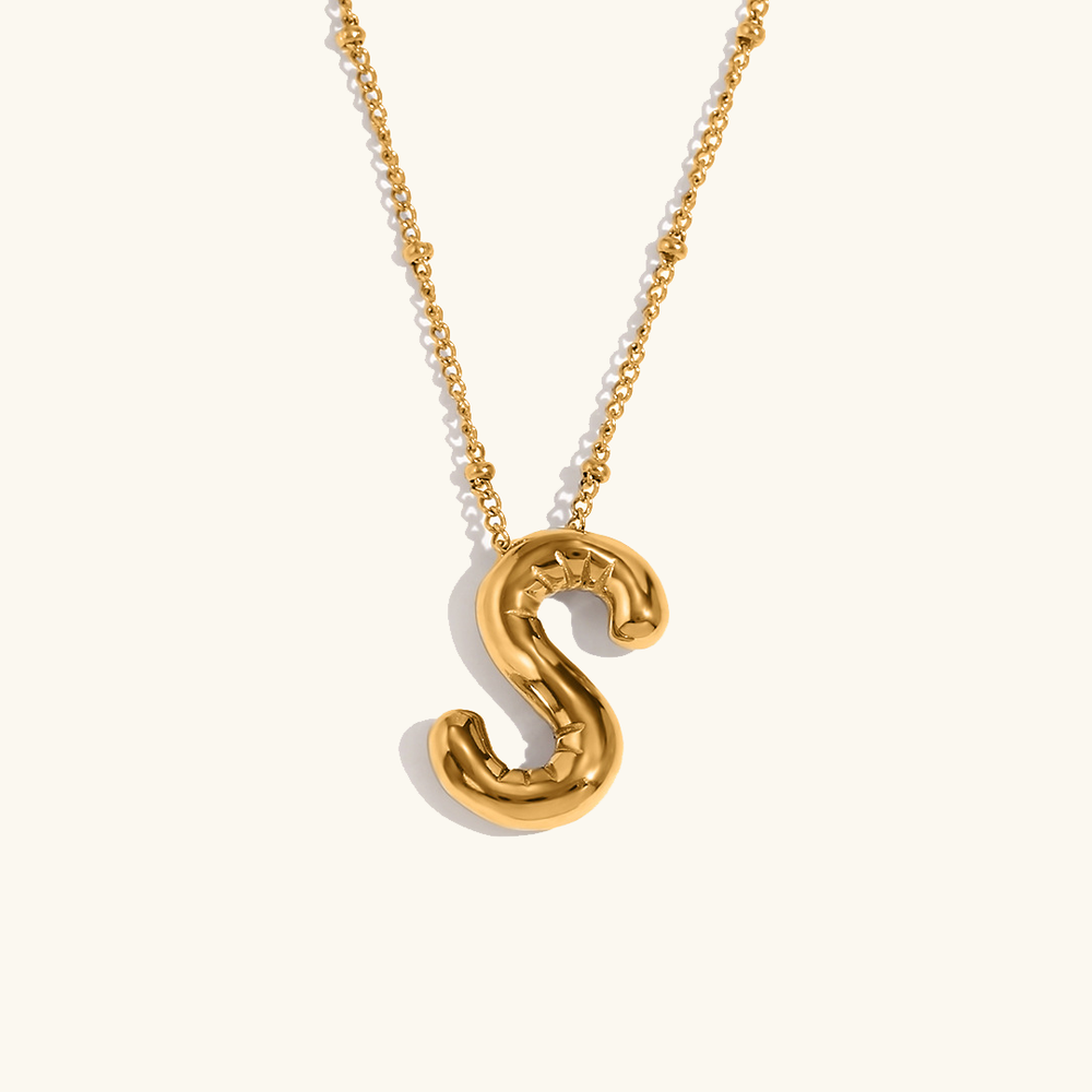 Variant image for Collier Femme Personnalisé Or 18K Taille Unique Acier Inoxydable-19