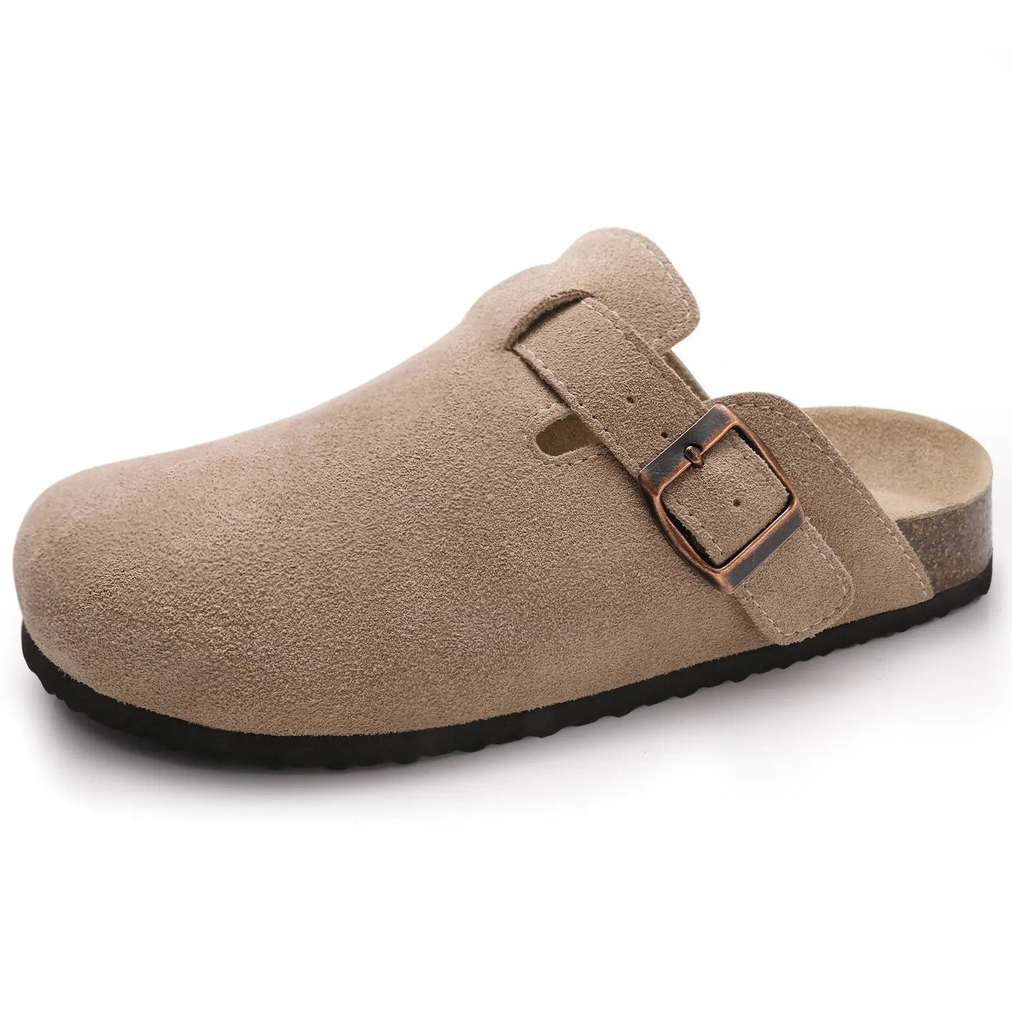 Unisex Cork Clogs with Soft Sole and Arch Support – Optimal Comfort for Indoor and Outdoor Use