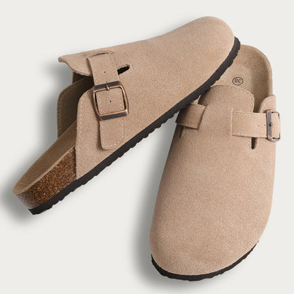 Unisex Cork Clogs with Soft Sole and Arch Support – Optimal Comfort for Indoor and Outdoor Use