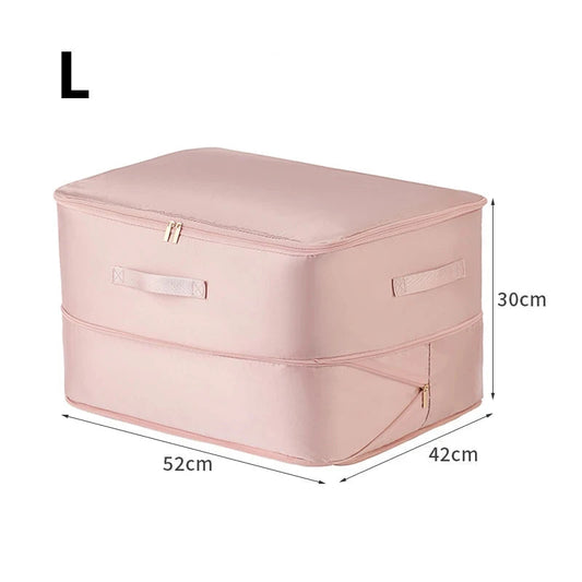 Large Capacity Compression Storage Bag in Moisture-Resistant Nylon for Clothes and Duvets – 54x42 cm and 54x42x30 cm